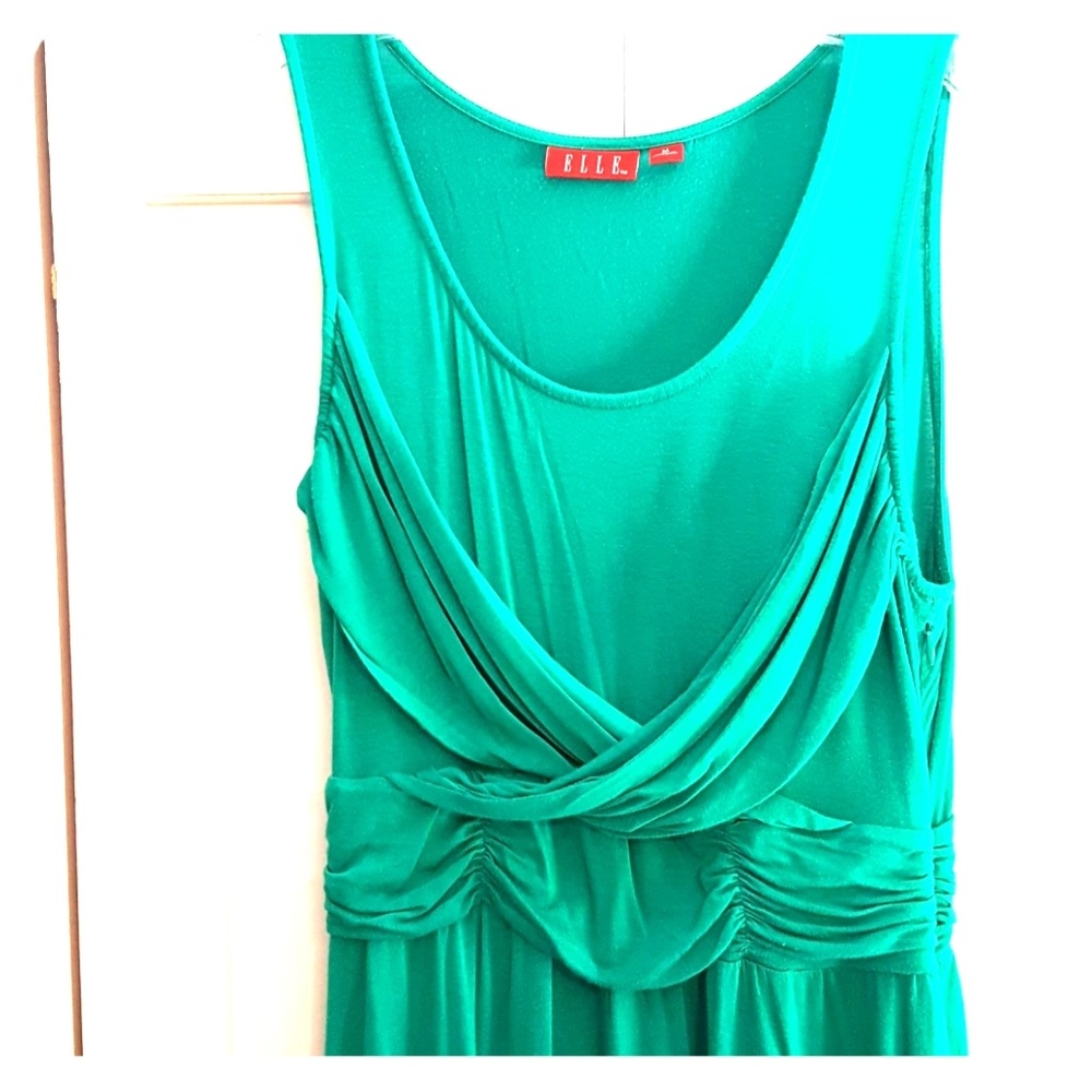 ELLE Teal Green Midi Dress